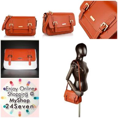 Sold out Charle&Keith Handbag Sling - Orange